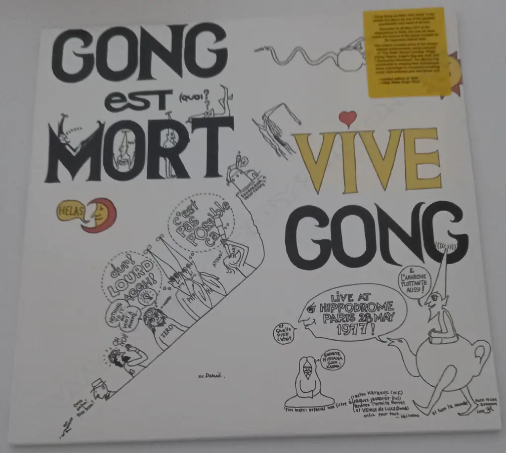 Gong, Gong Est Mort, Vive Gong, (Sealed album) Image 1++